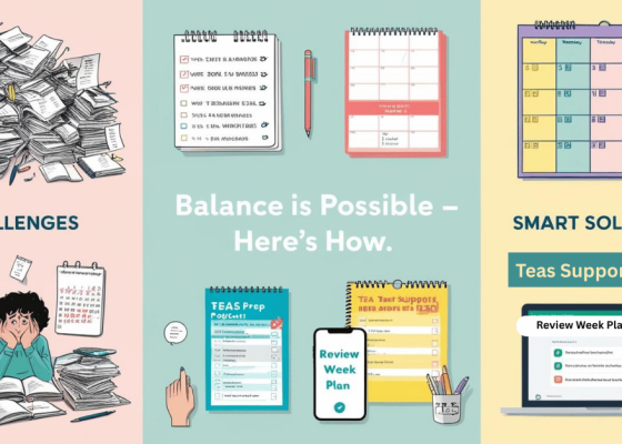 How to Balance Full-Time Work and TEAS Exam Prep Without Burning Out